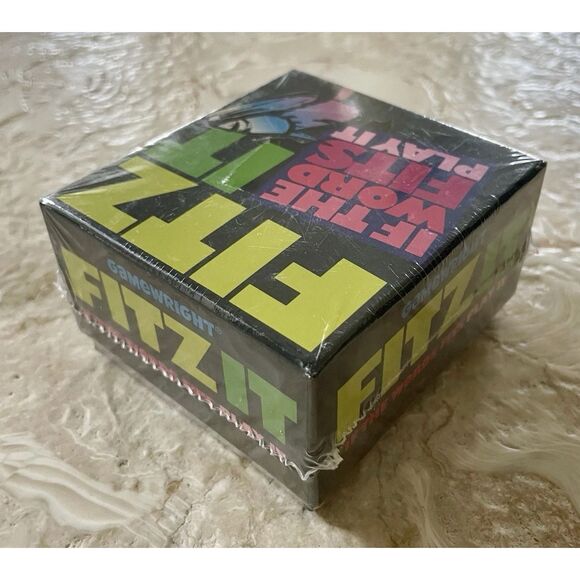 FITZ IT “If The Word Fits Play It” Word Card Game by Gamewright 2012  NEW SEALED - Picture 6 of 6